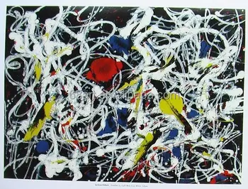 11 Lukisan Abstrak Jackson Pollock  Koleksi Rial