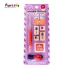 Fun&Joy Promotion Cheap Stamp Set For Kids Non-toxic and Eco-friendly Environmental Stamper Ink pad DIY Rubber Stamp