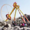 theme park ride big pendulum swing hammer