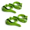 Custom aluminum bicycle handlebar clamp