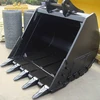 China manufacturer excavator tools 1.5 cu yd rock bucket for Doosan 225