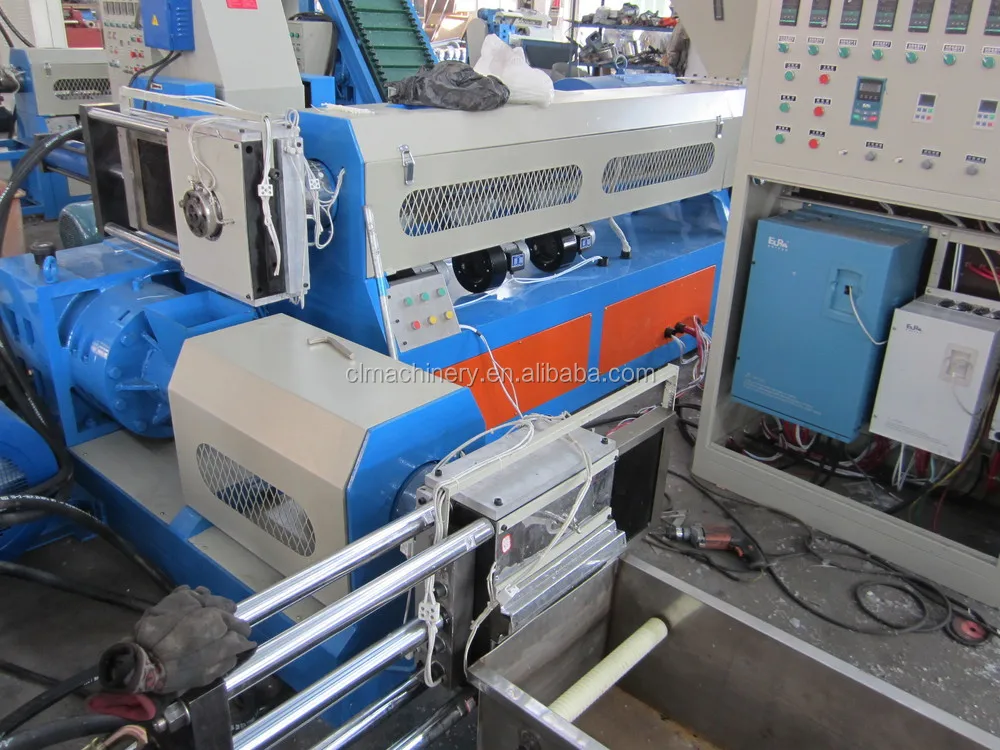 Watercooling Type Doublestage Pp/pe Plastic Recycling Machine Buy Plastic Recycling Machine