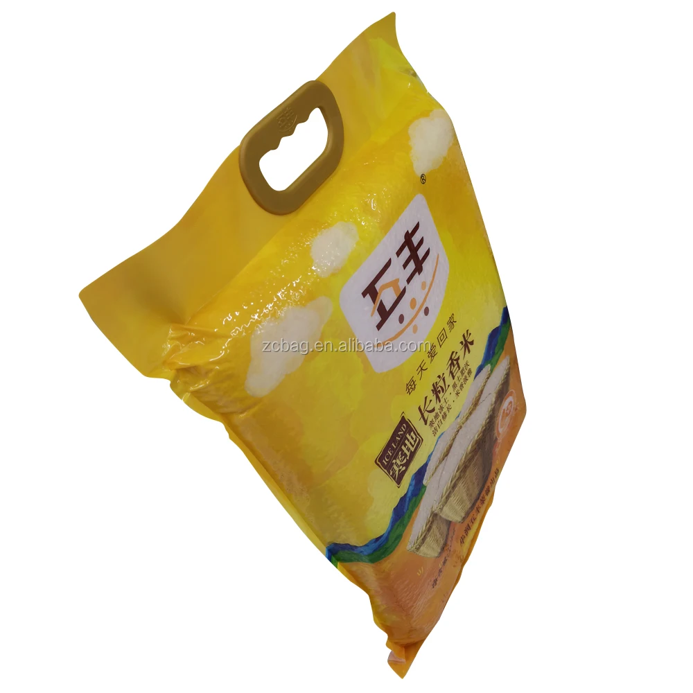 hand rice pp woven bag