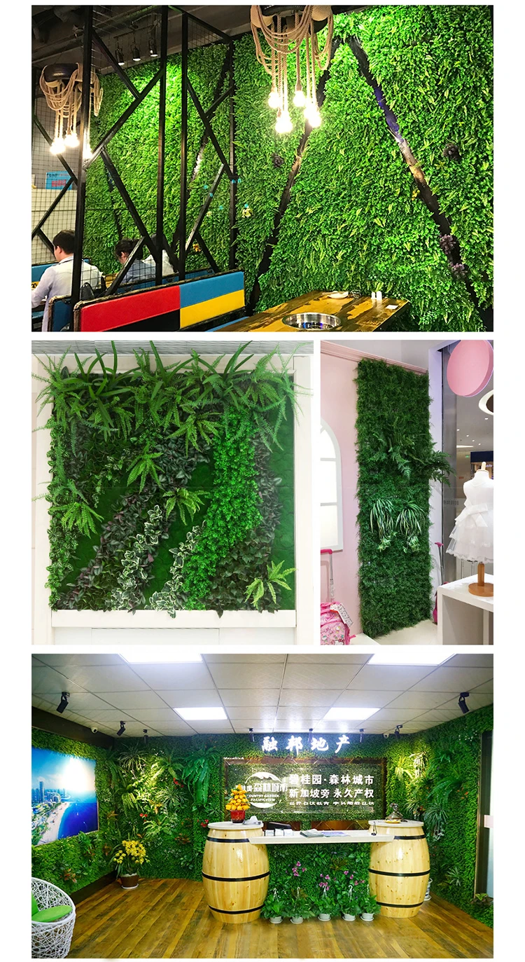Artificial Green Grass Wall Panel Backdrop For Wedding Decor/decoration