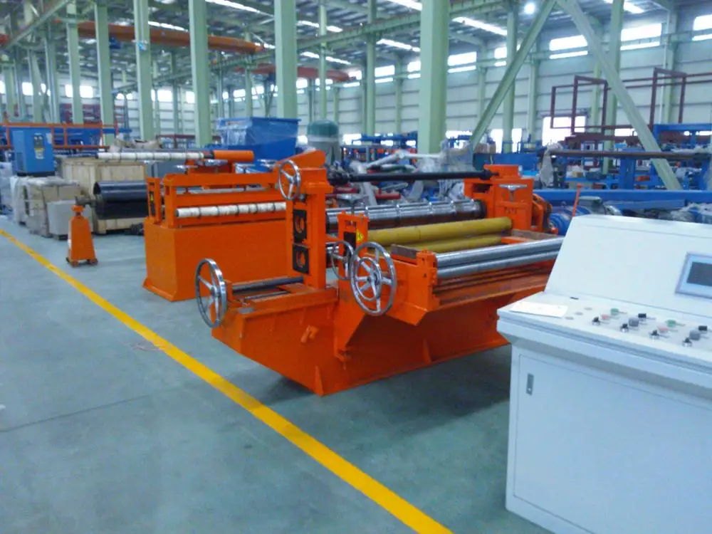 液压钢卷分切机复卷机