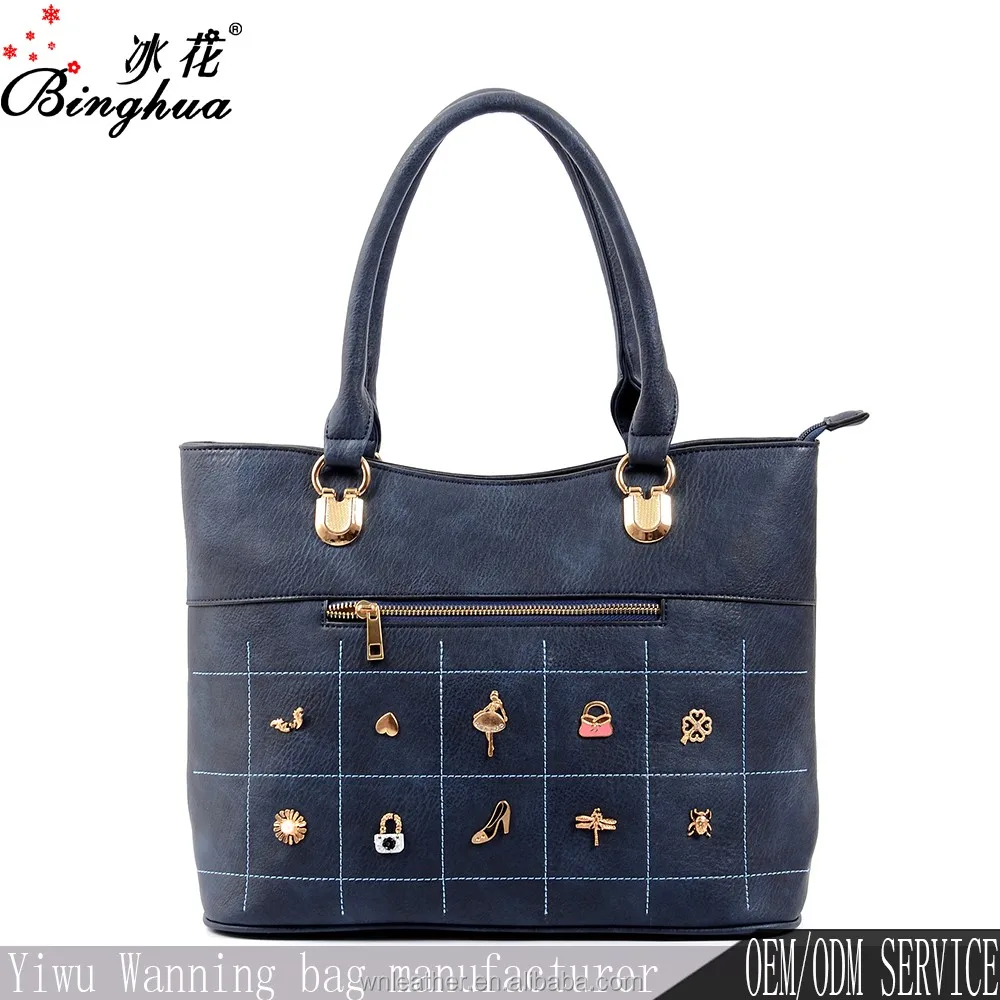 A-183 2018 Popular Bags Distributors Fashion Trend Cheap Designer Wholesale Leather Handbags For ...