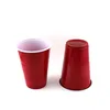 Promotional clear custom plastic cup, printed ps plastic cup