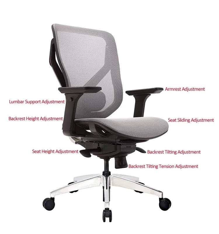 Ergonomic Swivel Task Office Chair Mesh Computer Ergonomic Swivel Task Office Chair Mesh