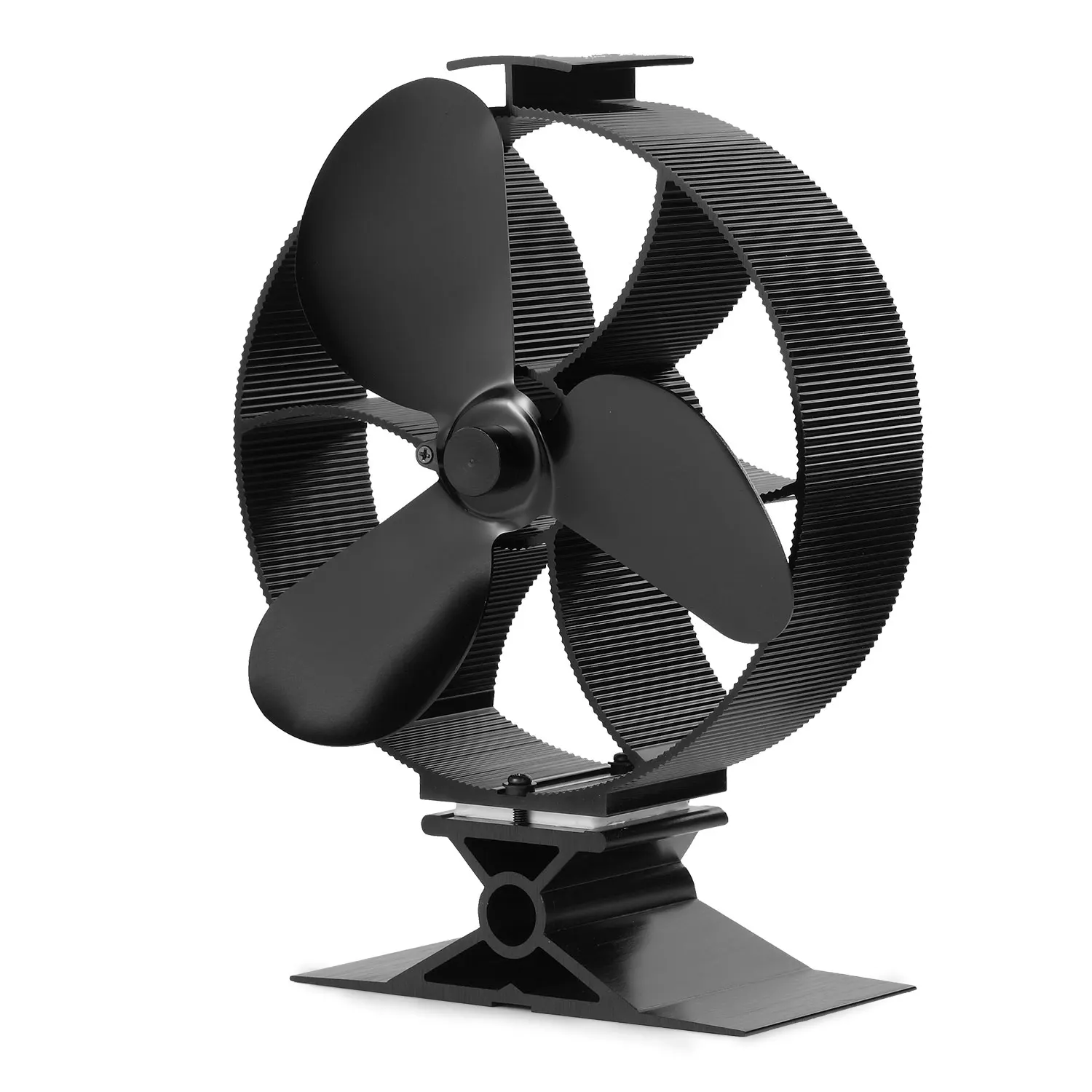 Stove Fan Highly Improve Air Circulation Stove Top Fan Saving Fuel For