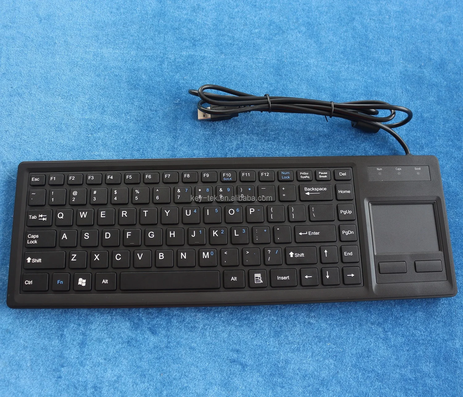 86 键可移动桌面塑料触摸板键盘与集成坚固的触摸板 - buy plastic to