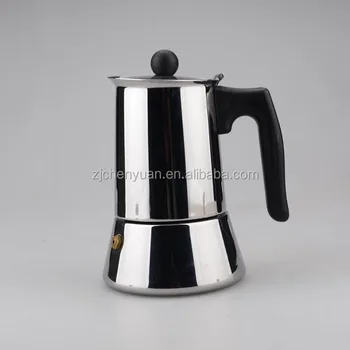 Stainless Steel Stove Top Coffee Maker For Electric And Induction Stainless Steel Stove Top Coffee Maker For Electric And Induction Cooker
