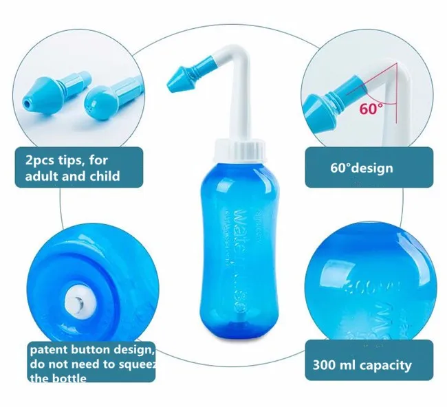 nose healthy care nasal wash bottle nose irrigation for nasal rinse