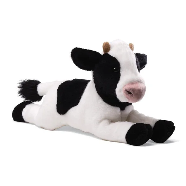 Excellent Craft Lovely Soft Toy Cow Stuffed Animal Stuffed Black Cow