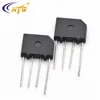 Bridge rectifier KBP2005 2A 50V through hole 4 pin bridge use for tv box rectifier bridge KBP2005