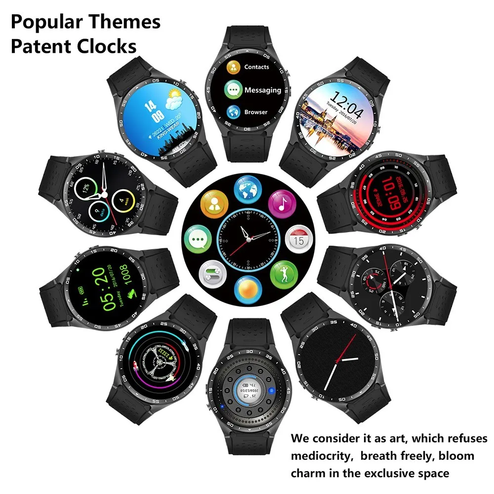 smartwatch wifi amoled hr