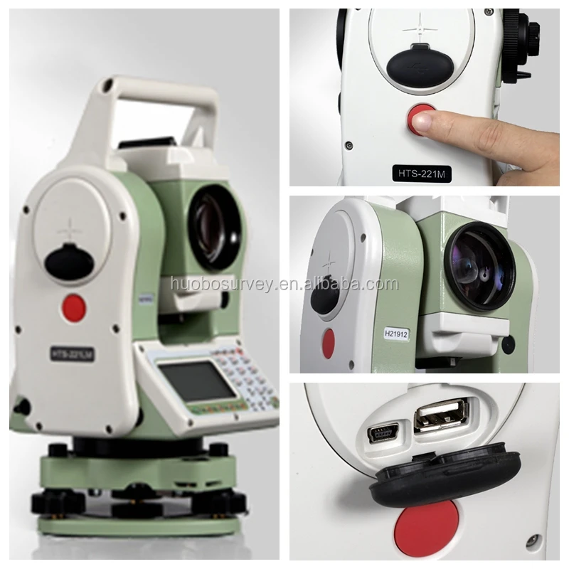 Digital Dual-axis Reflectorless 600m Measuring Range Total Station