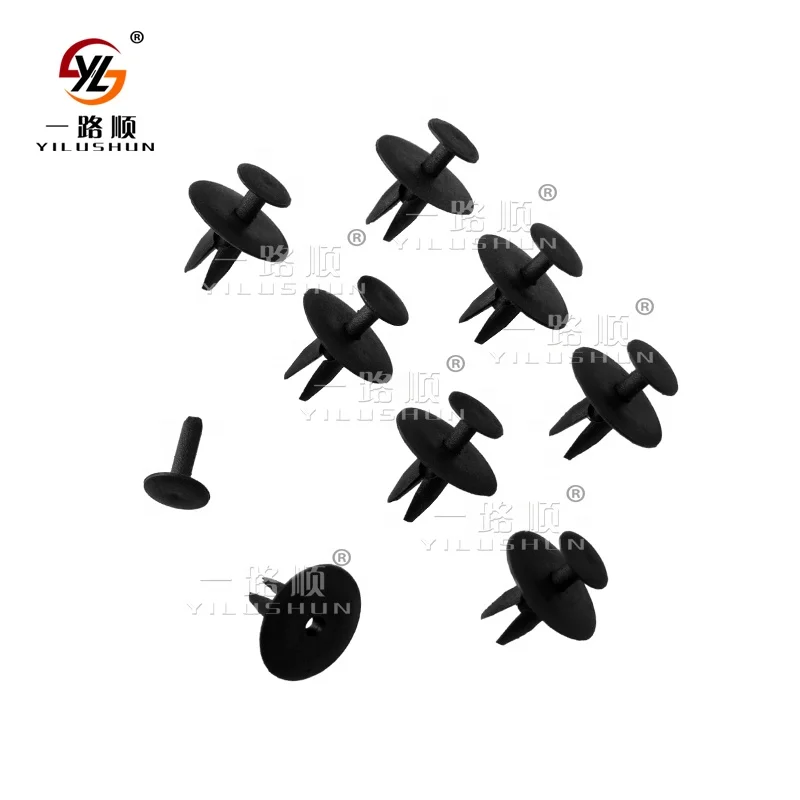 B116 Automotive Clips Assortment Car Carpet Fasteners Plastic Car Auto