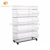 Stainless Steel Custom Fit Steel Wire Display Shelf Rack