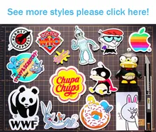 Marvel SHIELD logo Notebook refrigerator skateboard trolley case backpack Tables book PVC sticker