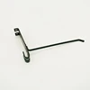 Direct Factory Powder Coating Black Chrome Grid Panel Peg Display Hooks Metal Gridwall Slatgrid Hook