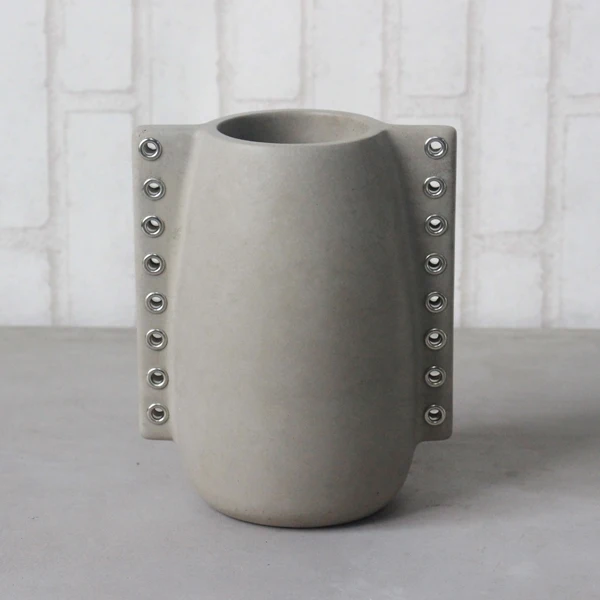New Design Cement/concrete Luxury Flower Vase For Weeding/home Decor