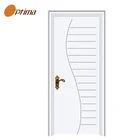 new design plain wood bedroom residential interior modern door