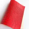 Crocodiles PVC artificial leather cloth price /Skin artificial Leather Stock lot Cheap Price