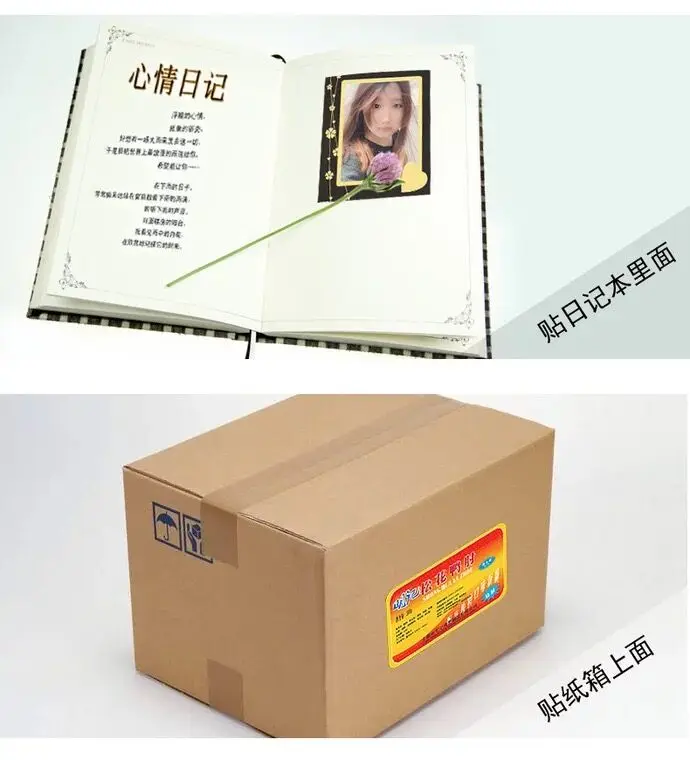 Glossy Photo Sticker (100 Sheets) A5 Size High Resolution Sticky Inkjet