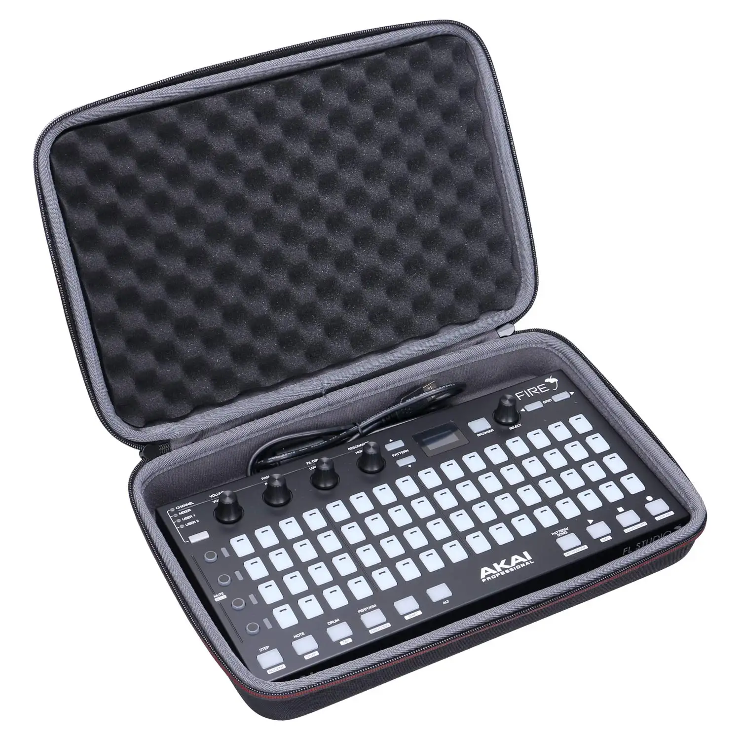 Akai Professional Mpk Mini Mkii Portable Keyboard Eva Hard Storage Case