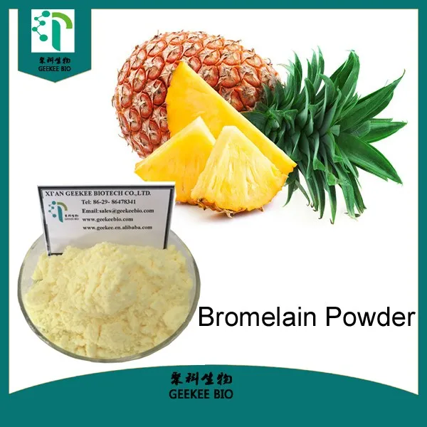 Supply High Quality Pineapple Powder Extract Bromelain 1200gdu/g Buy