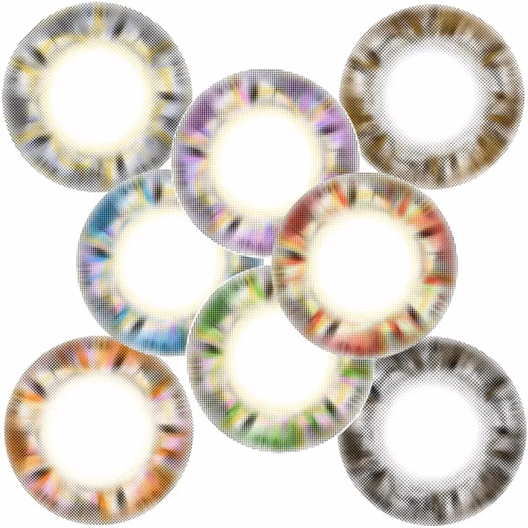 Hema Soft Eye Lens 14.5mm Diameter Big Size Circle Magtic Color Contact