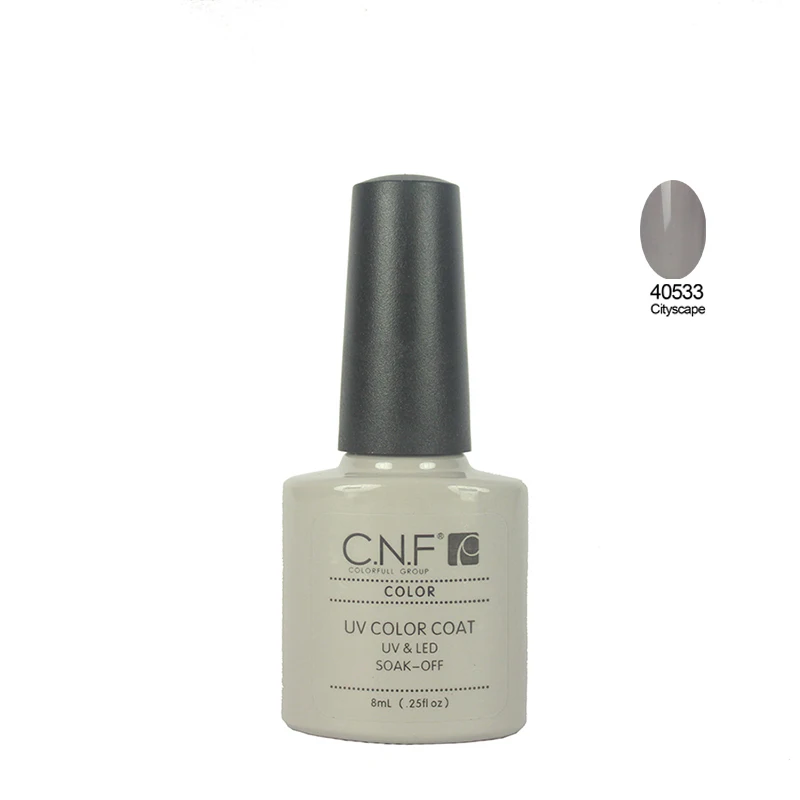 1PCS Lot colors40533 Newest CNF 79 Colors soak off UV LED Nail Gel Polish For gel