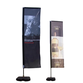 High Quality Outdoor Flag Pole Teardrop Beach Flag For Exhibition