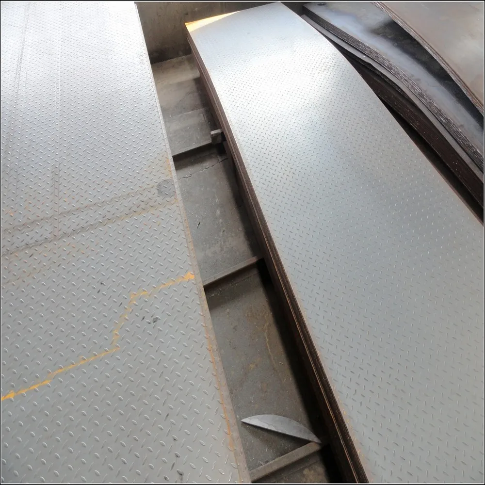 Hrp Steel Sheets Ms Carbon Steel Checkered Plate - Buy Ms Carbon Steel ...