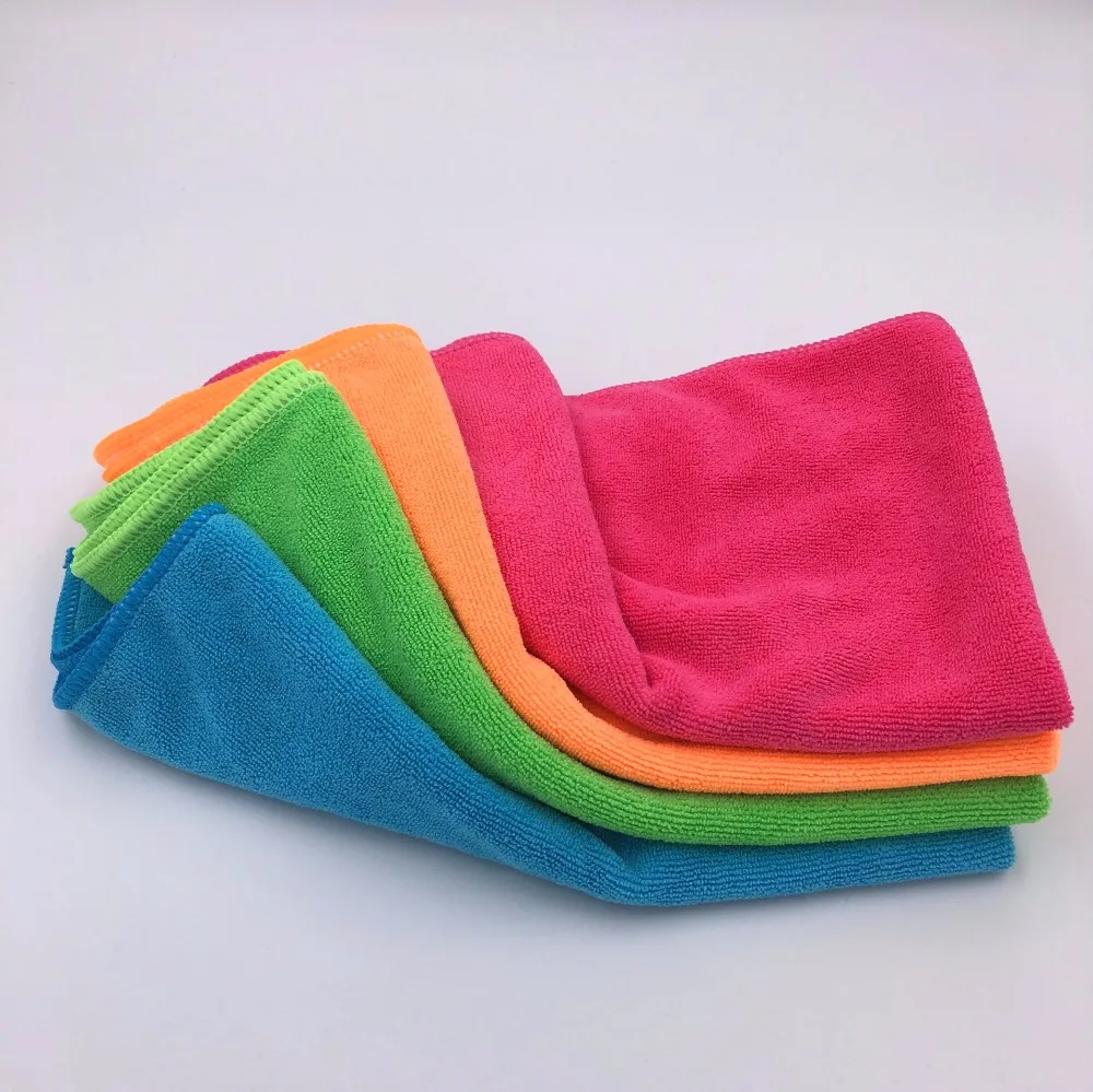 Microfiber Cleaning Cloth Set 2 Pack Micro Fiber Towels 16 X 18