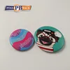 Pinsback 2018 promotional set packed tin button pin with backcard factory wholesale button badge custom printing pin badge