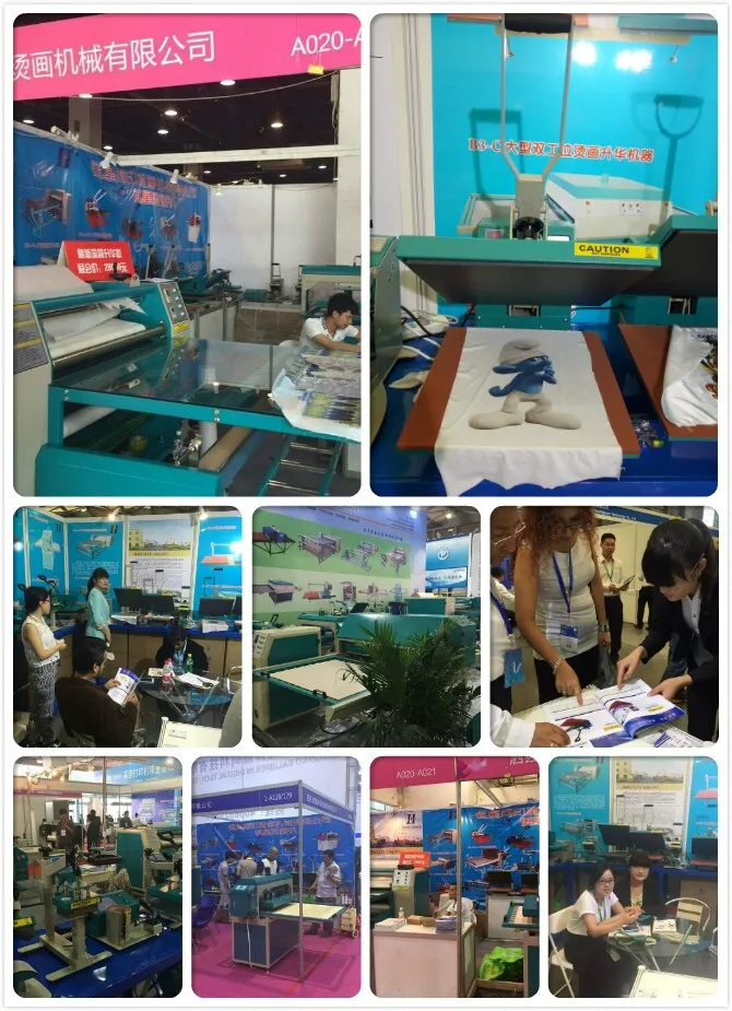 Exhibtion QX-A8-A Hand control Mug heat press machine   with CE Certificate