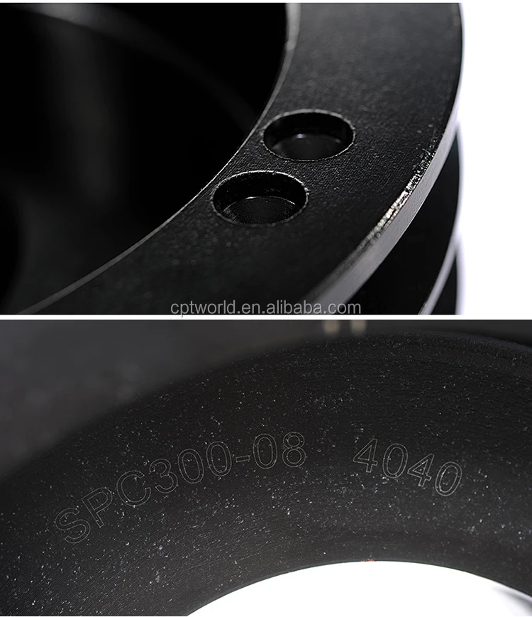 SPC type 8 grooves heave duty v belt wheel pully