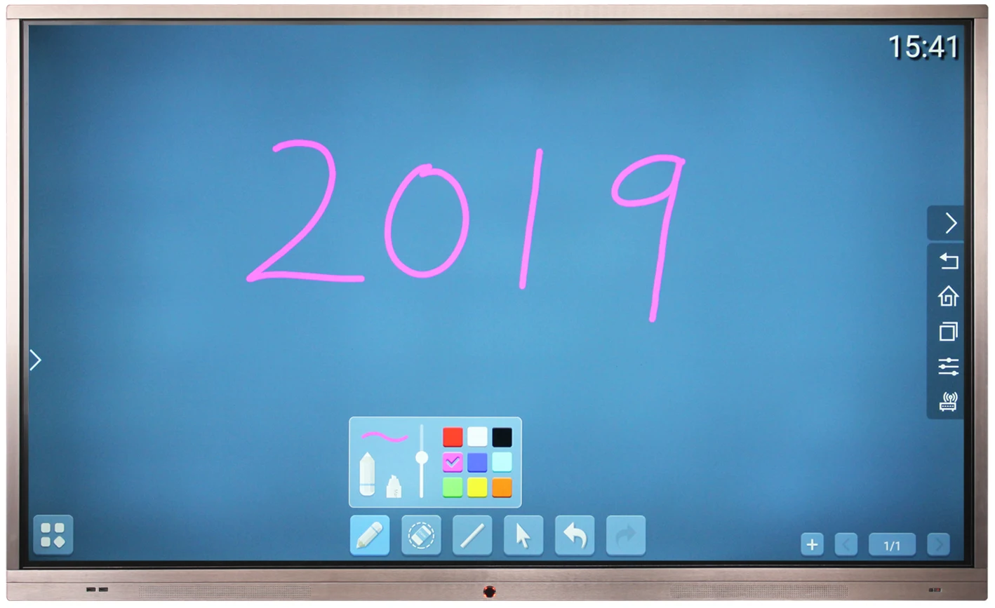 65 inch interactive touch smart electronic whiteboard for education and conference (ZAS-650A3-LGMS648)