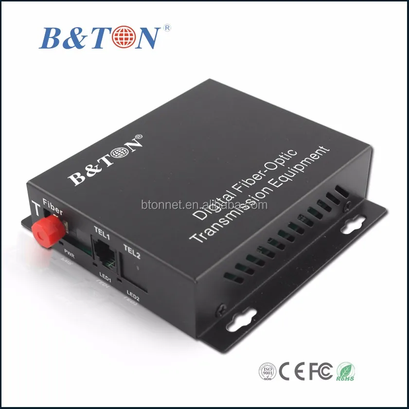 1/2/4/8/16/32 Port Telephone Fiber Optic Converter Rj11 Phone Line