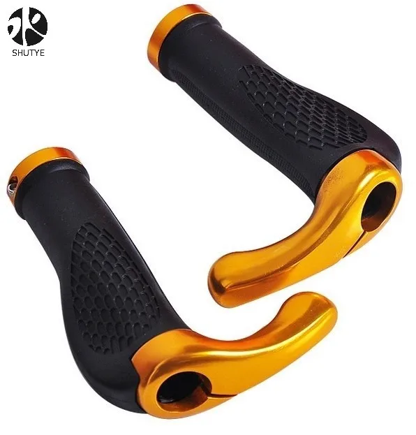 New Mountain MTB Cycling Bike Bicycle Lock-On Handlebar Grips With Bar Ends
