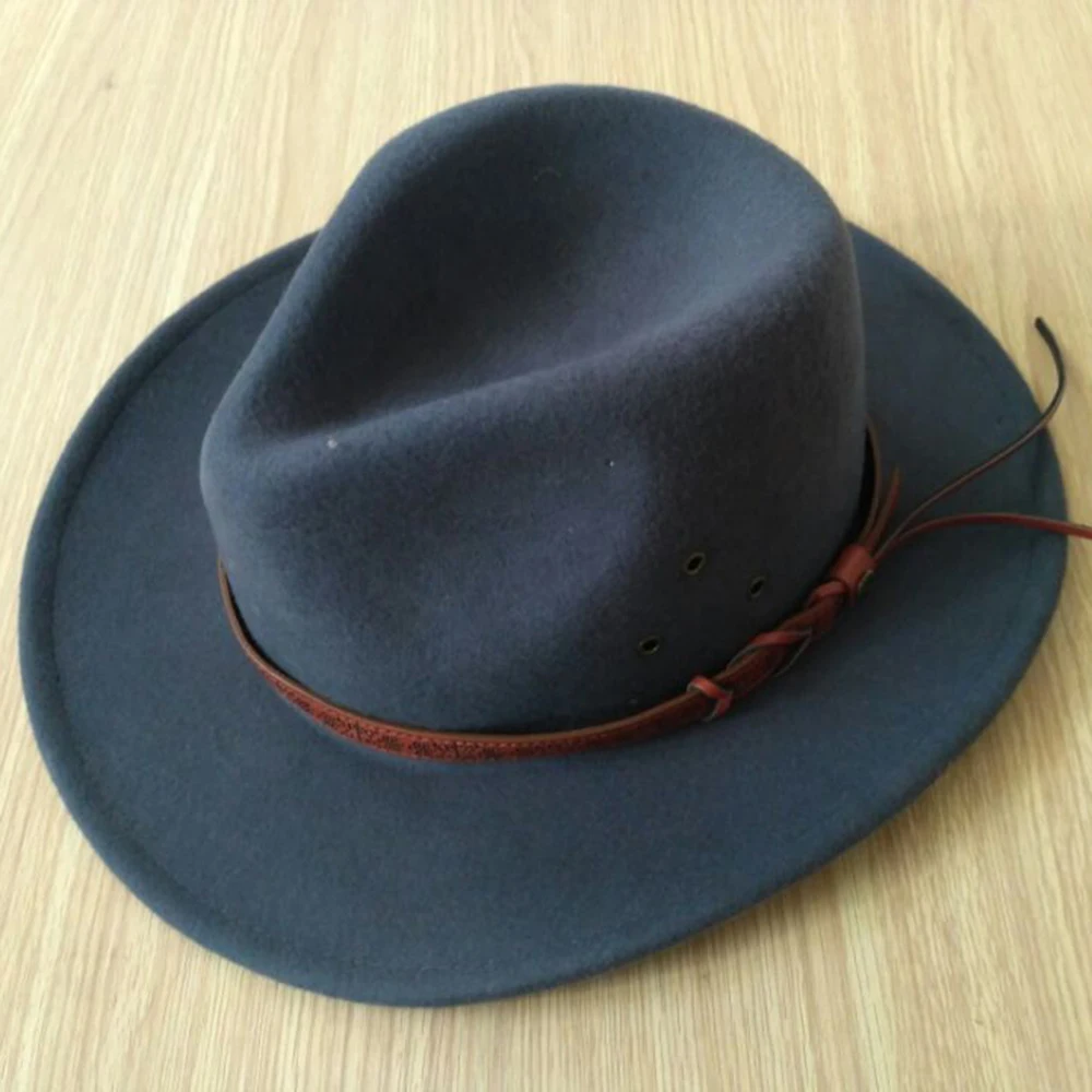 men's gray fedora hats