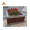 durable wpc wood outdoor garden planter pots