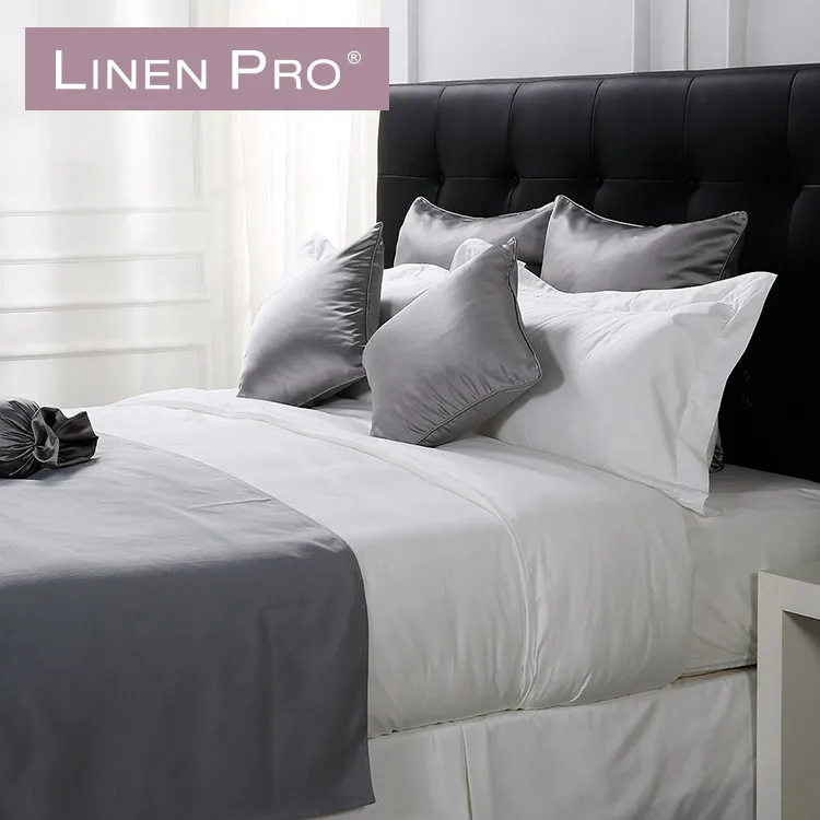 250tc 40s Cotton Sateen Hotel Bedding Sets/hotel Sheets/hotel Bed