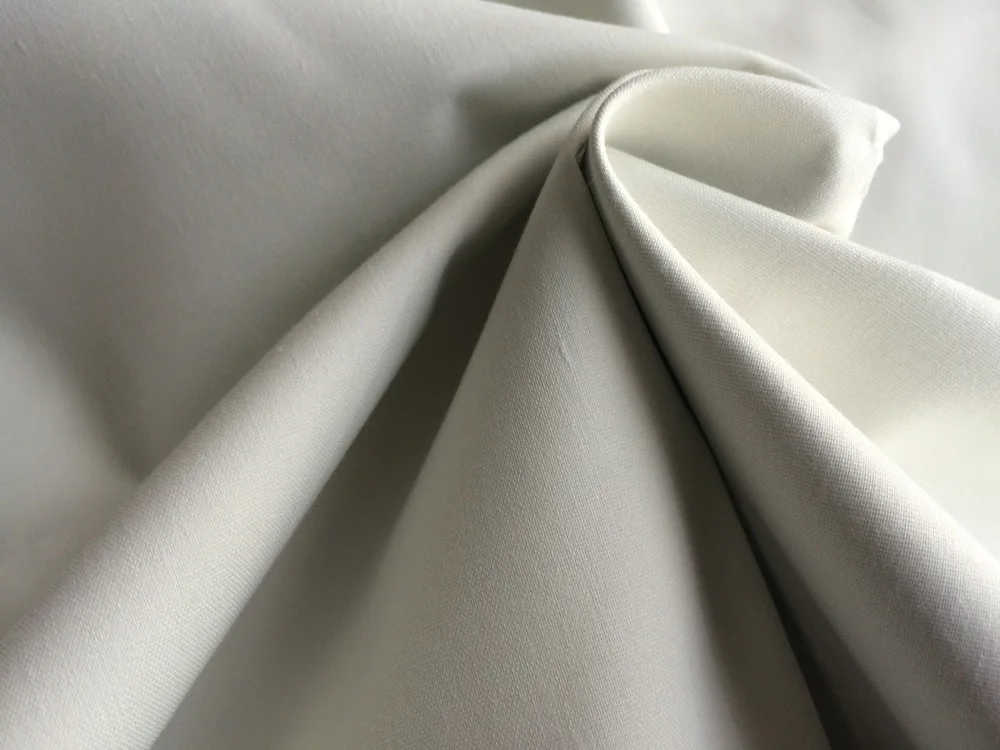 Blackout Curtain Lining White 3-Pass 50m Roll or Sample 