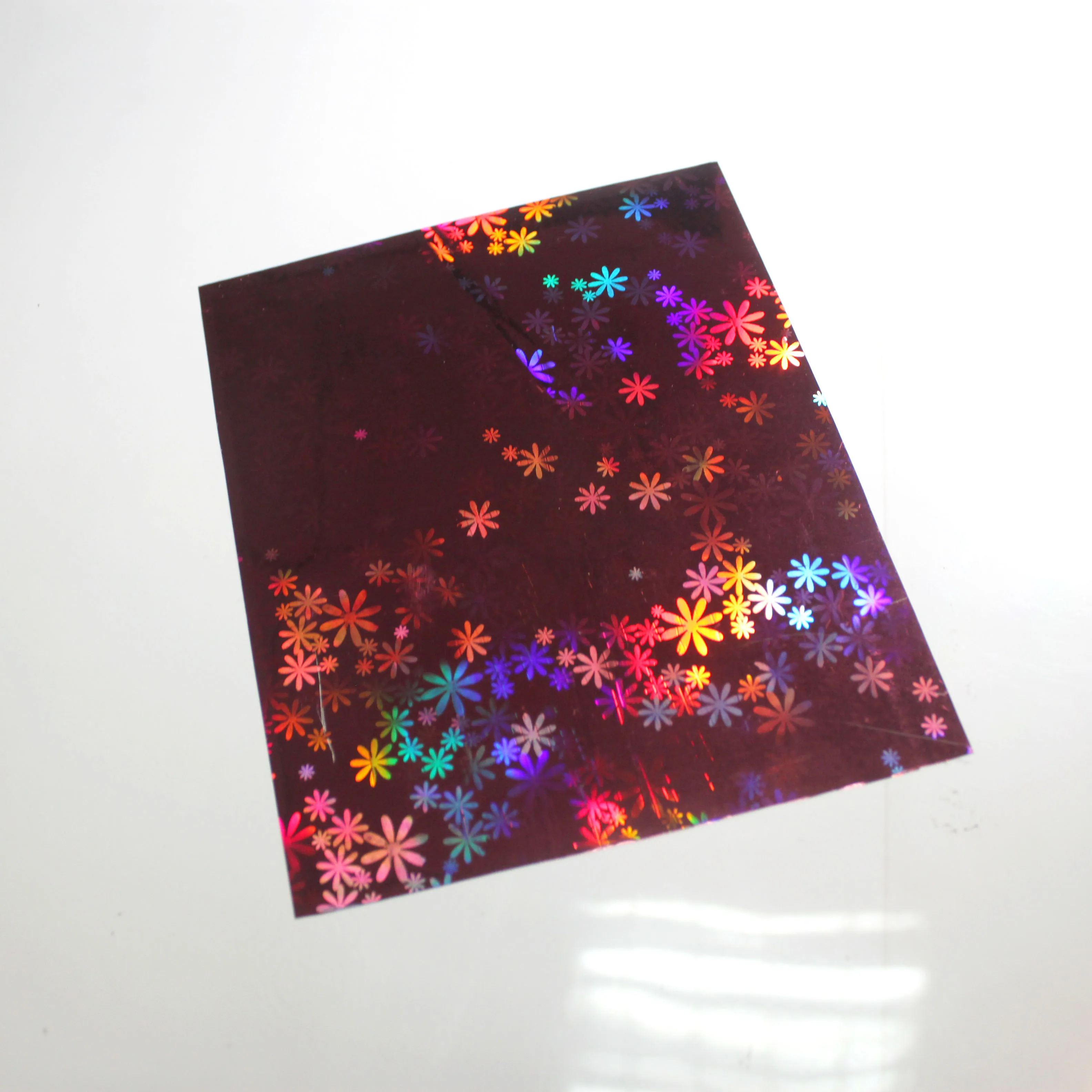 Cheap custom printing aluminum foil sticker security label manufacturers make holographic paper