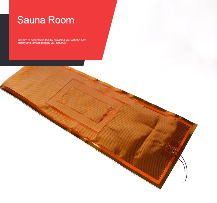 Pvc Pipe Heater 12v 50w 35c 100k Thermistor Lead Wire Come Out From