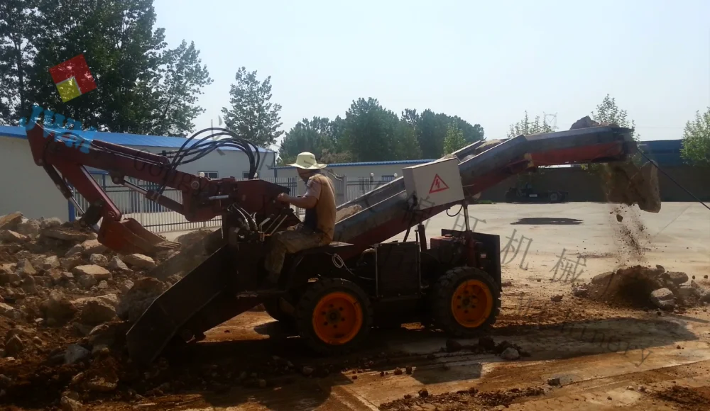 Hydraulic Mucking Machine /mine Mucking Rock Loader /tunnel Excavator