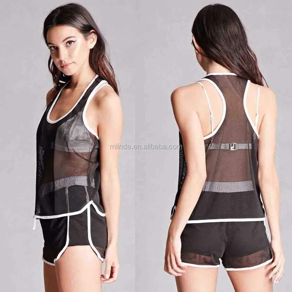 Mesh Football Jersey Fabric Wholesale Custom Sexy Women Fashion