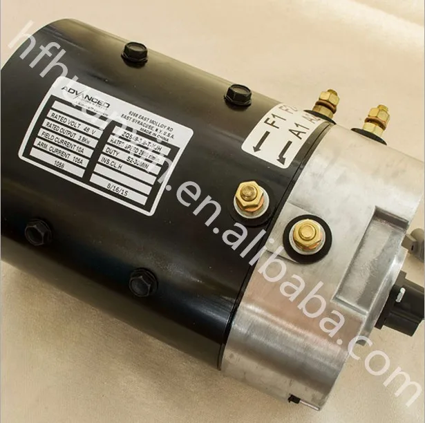 High Torque Dc Motor Kds Durable Brush 3.8kw Electric Car 48 Volt Dc